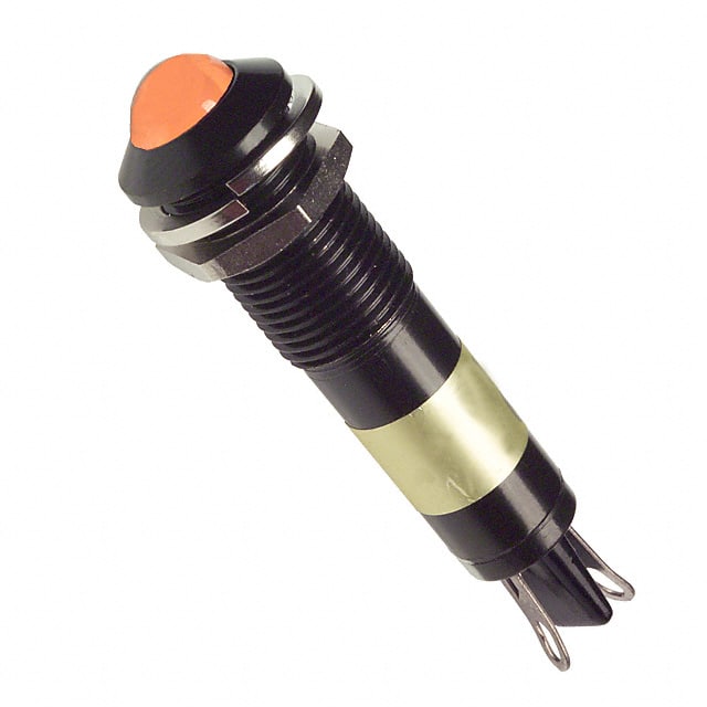 6091322120F LED PNL MT 9MM 6V BLACK YELLOW