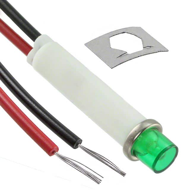 2153A5 LAMP NEON INCAND GREEN PNL MNT
