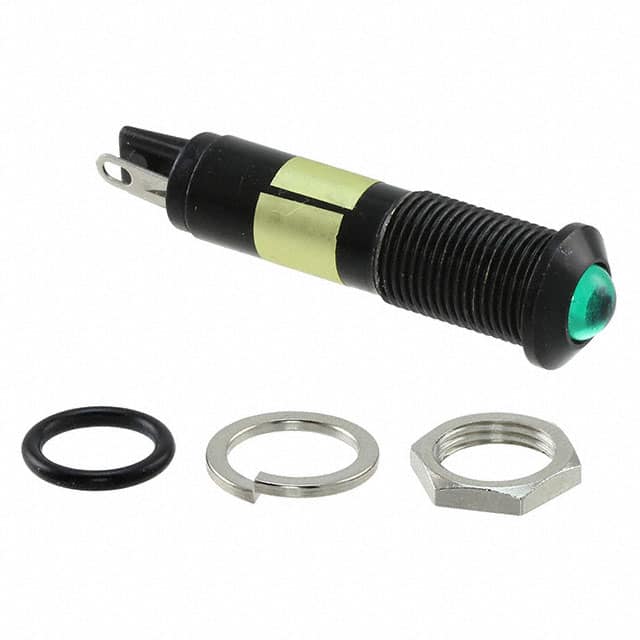 6091222340F LED 9MM PMI G 24V BLK HS W GASKT