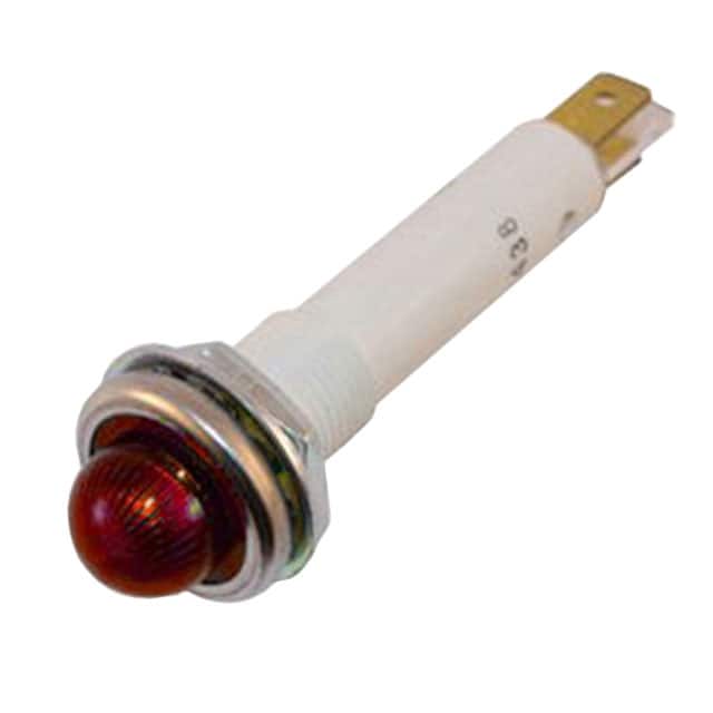 6091QM1-24V INDICATOR NEON RED PANEL MNT