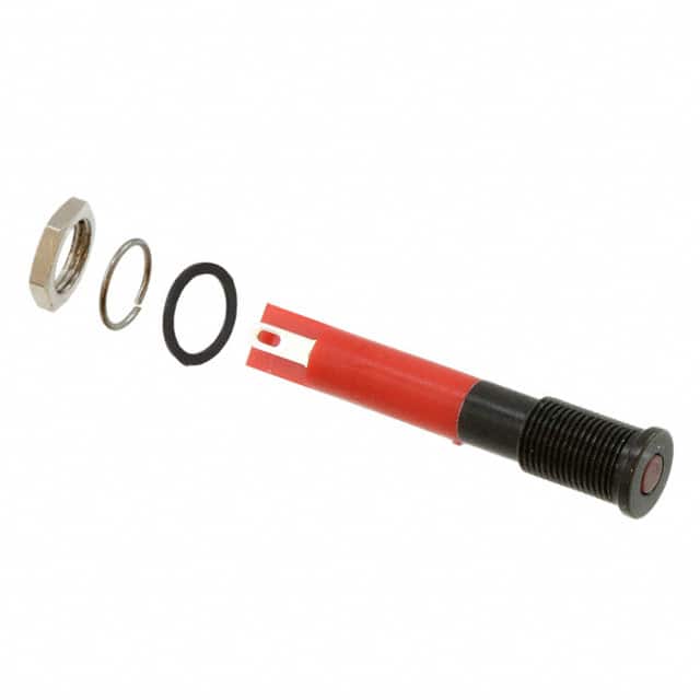 Q6F1BXXR24E INDICATOR 24V 6MM FLUSH RED