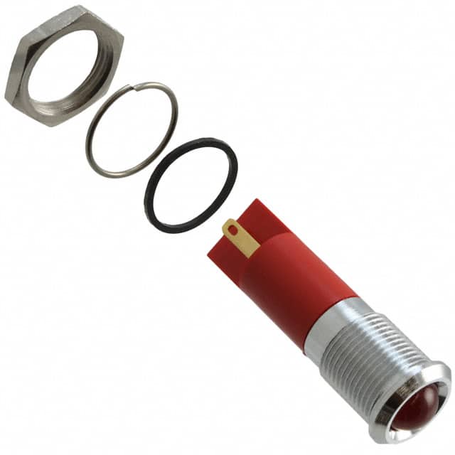 Q14P1CKKR24E INDICATOR 24V 14MM PROMINENT RED