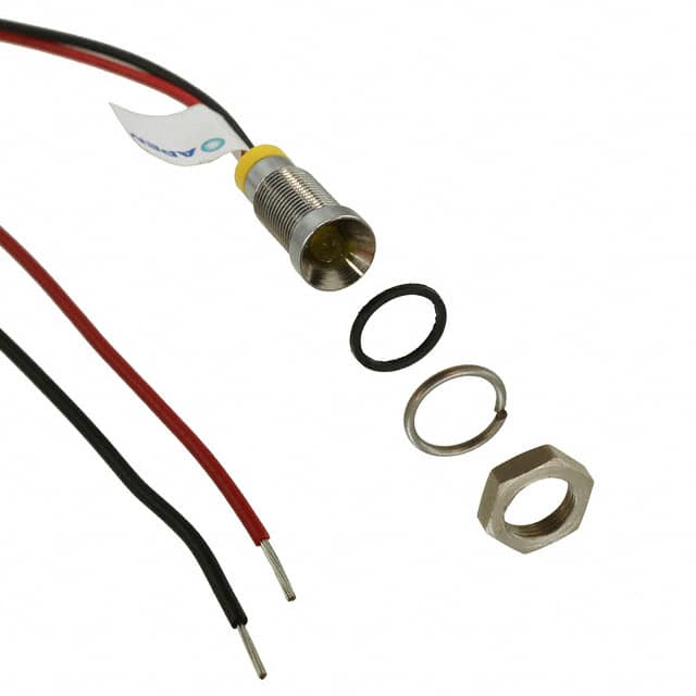 Q6R7CXXY02E LED PM INDICATOR RECESSED YELLOW