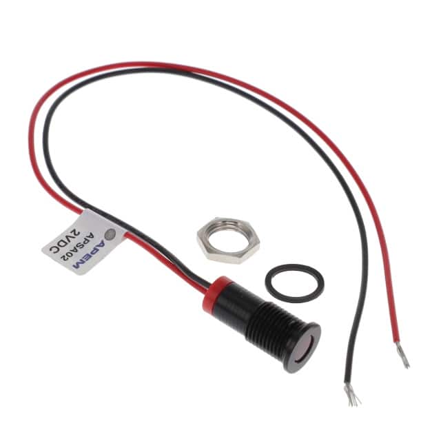 Q8F7BXXR02E INDICATOR 2VDC 8MM FLUSH RED