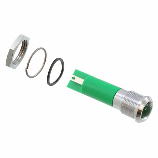 Q12P1CXXG24E INDICATOR 24V 12MM PROMINENT GRN