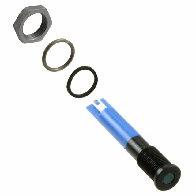 Q6F1BXXB12E INDICATOR 12V 6MM FLUSH BLUE