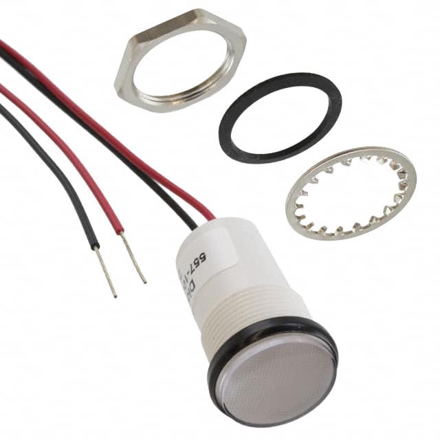 5571005203F LED PNL MT 11/16" 24V WT WHITE