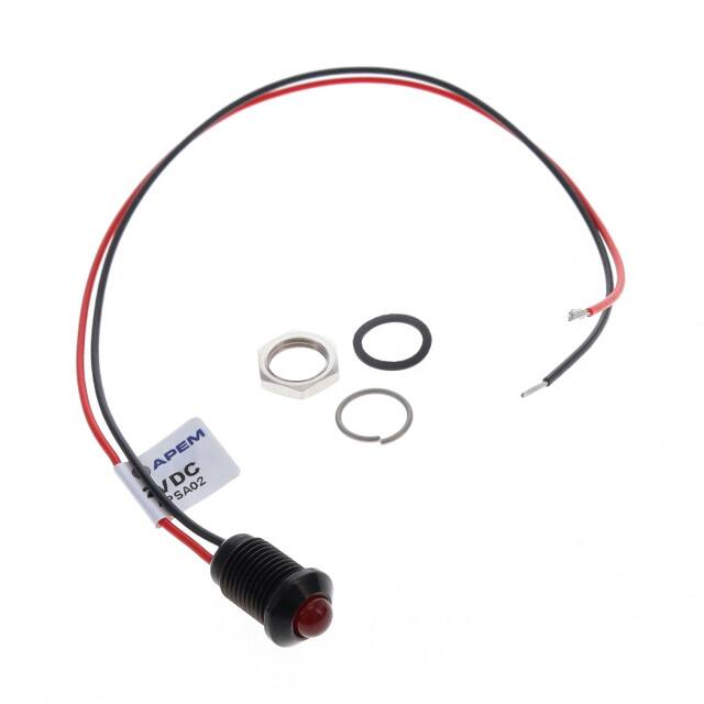 Q8P5BXXHR02E INDICATOR 8MM PM PROMINENT RED P