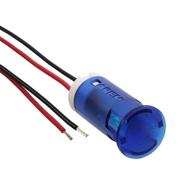 QS123XXHB110 INDICATOR 12MM FIXED HI BLU 110V