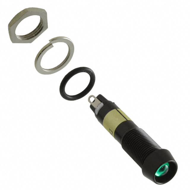6092222330F LED 9MM PMI G 12V BLK HS W GASKT