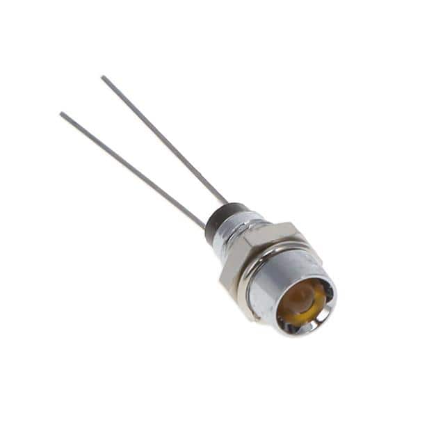 6052311110F LED PNL IND 5MM YELLOW RECESS