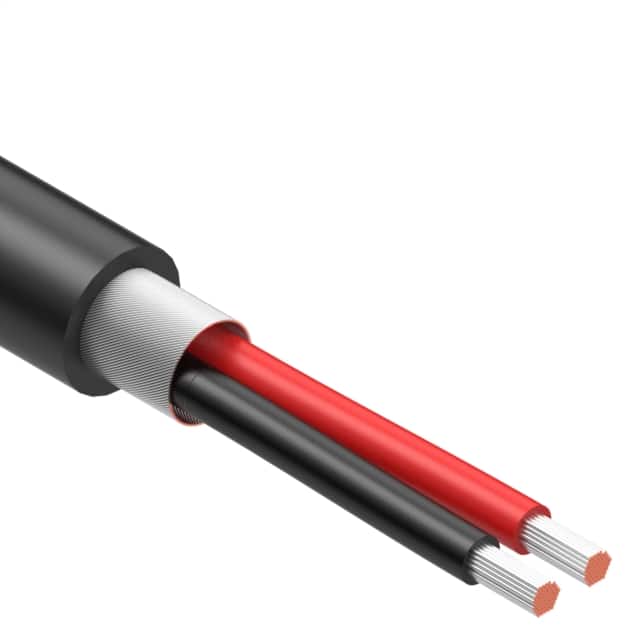30-02410 CABLE 2COND 18AWG BLK SHLD 502'