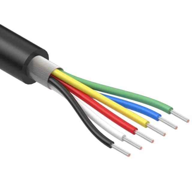 30-01872 CABLE 6COND 22AWG BLK SHLD 502'