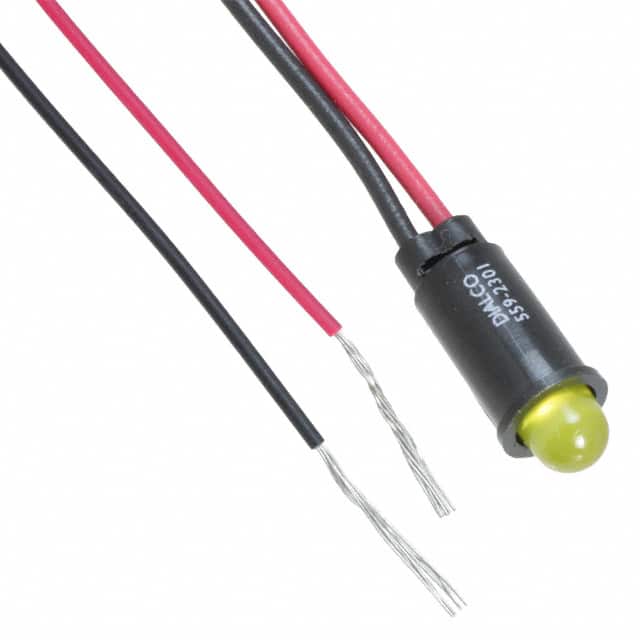 5592301007F LED PANEL YLW DIFF SNAP-IN 14"LD