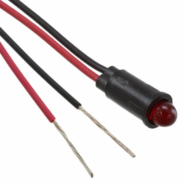 5590102007F LED SNAP-IN PANEL MNT 5V RED