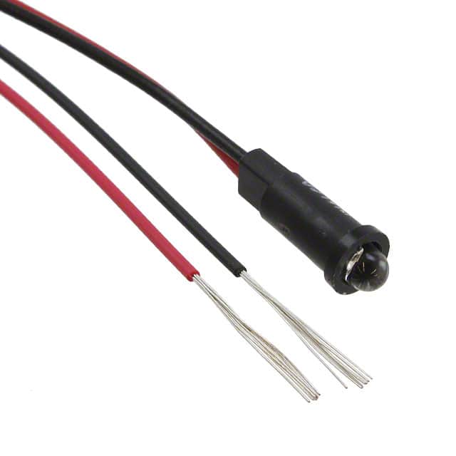 5580701007F LED PANEL IND RED SNAP-IN