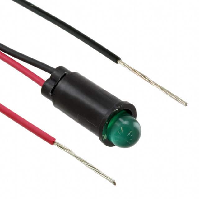 5590202027F LED PMI SNAP-IN GRN PVC FREE