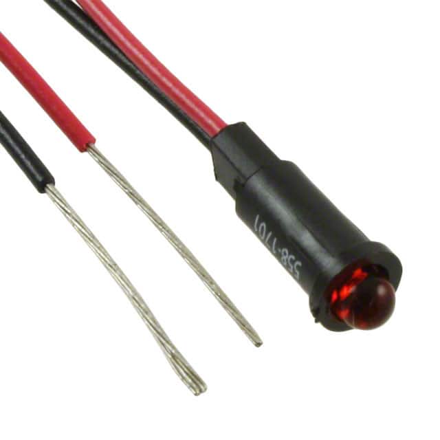 5581701003F LED PMI SNAP-IN 660NM RED .156"