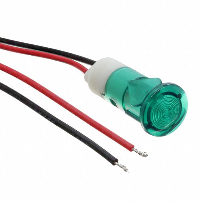 FL1P-12QW-1-G3V LED GRN 12MM SNAP 3VAC/DC STK