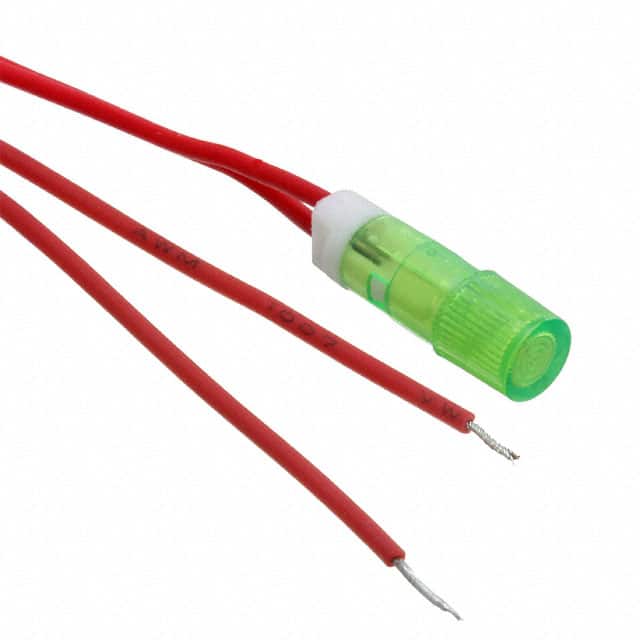 FL1P-6QW-1-G110V LED GRN 6MM SNAP 110VAC/DC STK