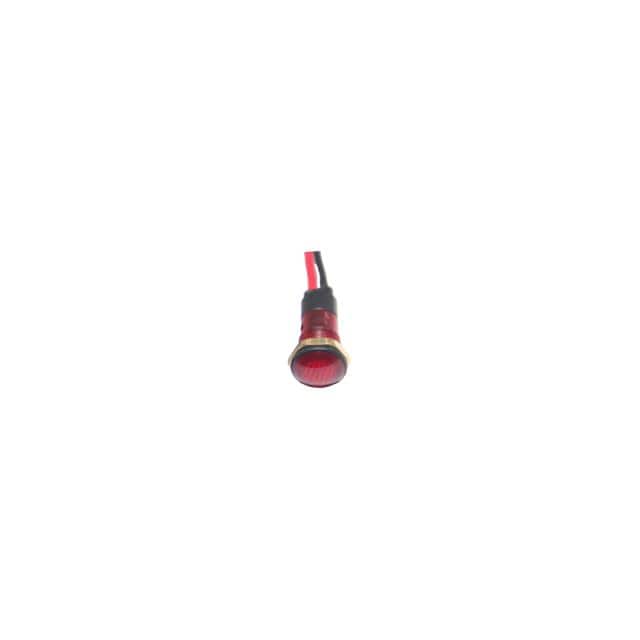 FL1P-8NW-1-R12V LED RED 8MM NUT 12VAC/DC STK