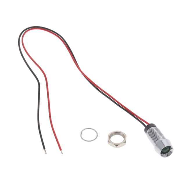 FL1M-8CW-4-G3V LED GRN 8MM NUT 3VDC STK