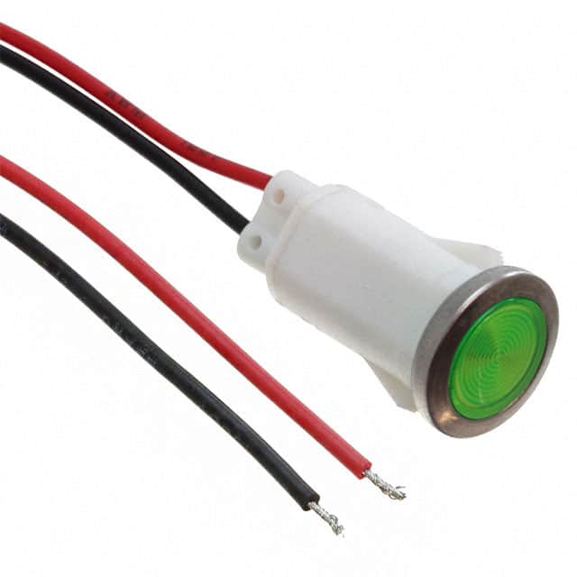 FL1P-12QW-2-G12V LED GRN 12MM SNAP 12VAC/DC STK