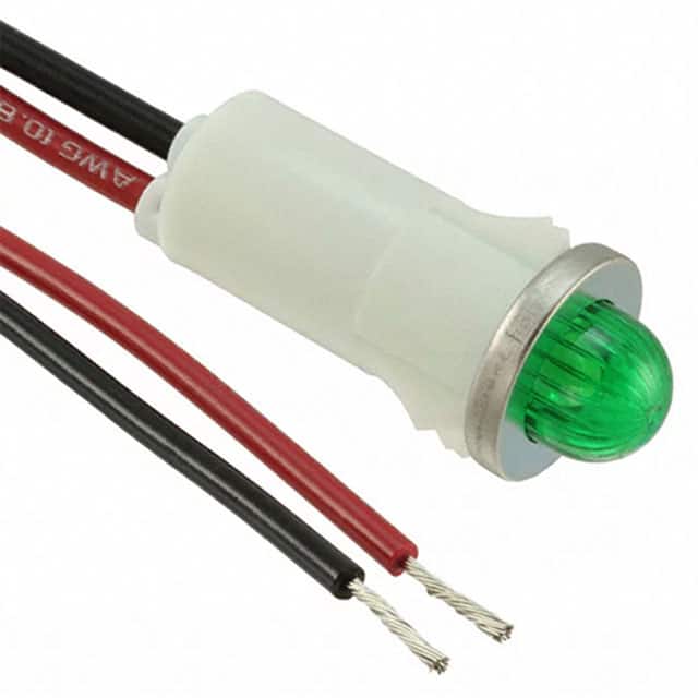 1092A5-125VAC LED PANEL INDICATOR GREEN 125V