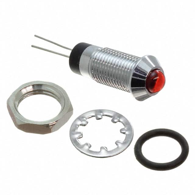 FL1M-8SJ-3-R110V LED RED 8MM NUT 110VAC/DC STK