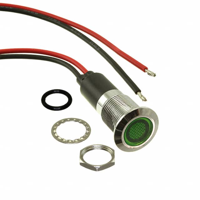 FL1M-12FW-1-G110V LED GRN 12MM NUT 110VAC/DC STK
