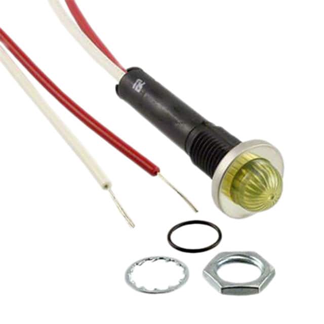 6091M7-24V INDICATOR SOLID STATE YLW PNL MT