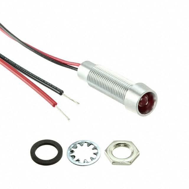 L79D-R24-W 24V RED DIFFUSED LENS