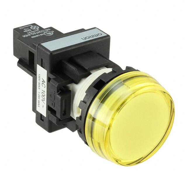M22N-BC-TYA-YB LED PANEL INDICATOR YLW 12VAC/DC