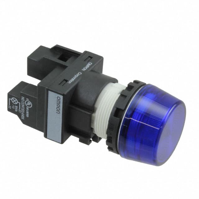 M22N-BP-TAA-AB LED PANEL IND BLUE 12VAC/DC