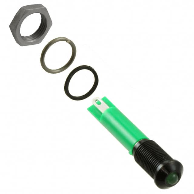 Q6P1BXXG24E INDICATOR 24V 6MM PROMINENT GRN