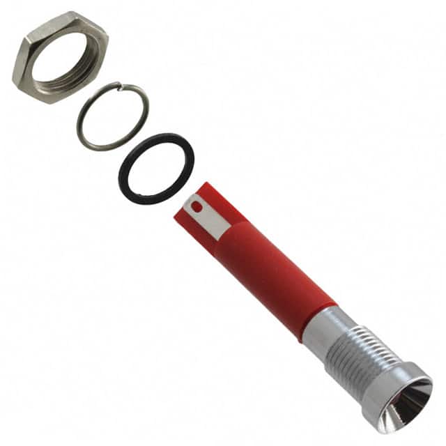 Q8R1CXXR12E INDICATOR 12V 8MM RECESSED RED