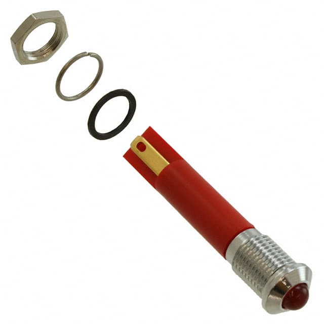 Q8P1CXXR110E INDICATOR 110V 8MM PROMINENT RED
