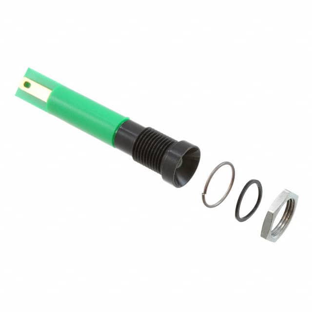 Q8R1BXXG12E INDICATOR 12V 8MM RECESSED GRN