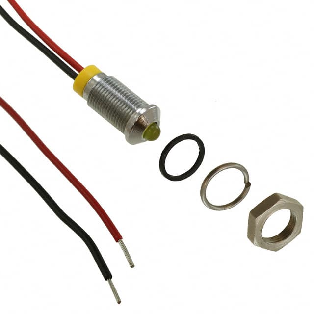 Q6P7CXXY02E LED PM INDICATOR PROMINENT YLW