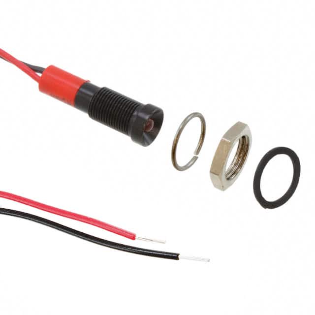 Q6R3BXXR24E LED PANEL MOUNT INDICATOR RED