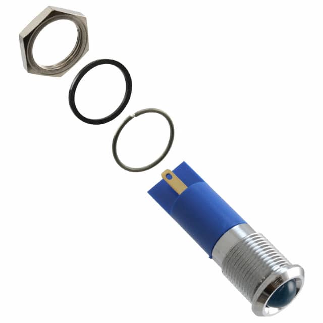 Q14P1CXXB12E INDICATOR 12V 14MM PROMINENT BLU