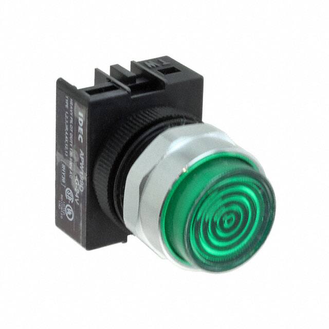 APW199D-G-24V LED PANEL INDICATOR GREEN 24V