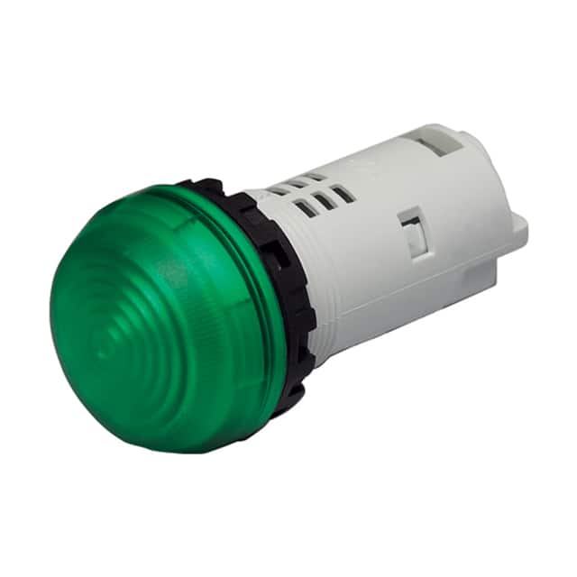 AP22M-2Q4G LED PANEL INDICATOR GRN 24V IP66