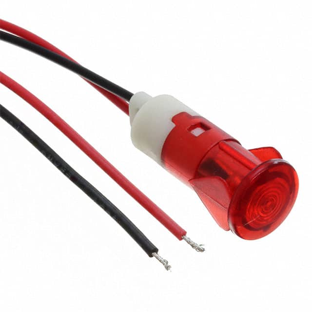 FL1P-12QW-1-R2V LED RED 12MM SNAP 2VAC/DC STK