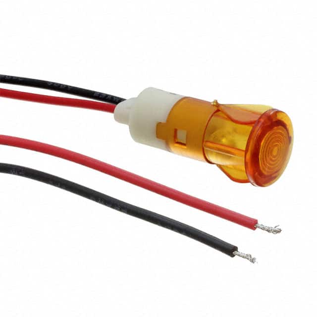 FL1P-12QW-1-Y12V LED YEL 12MM SNAP 12VAC/DC STK