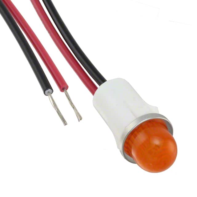 1051A3 INDICATOR NEON AMBER PANEL MNT