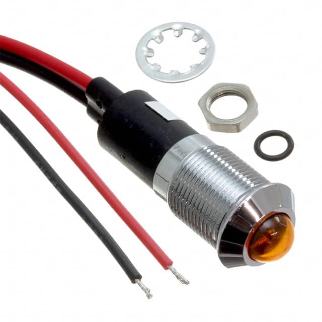 FL1M-12SW-1-Y110V LED YEL 12MM NUT 110VAC/DC STK