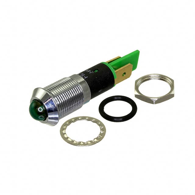 FL1M-12SJ-1-G12V LED GRN 12MM NUT 12VAC/DC STK
