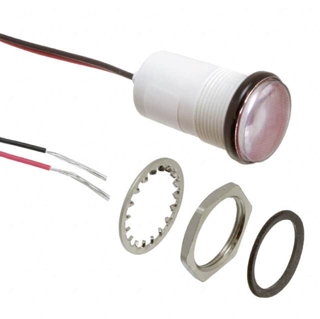 5571103203F LED MINI PANEL RED 12V .7" MNT