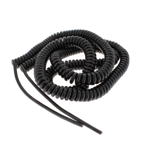 976D-4 CABLE 3COND 23AWG BLACK 4'